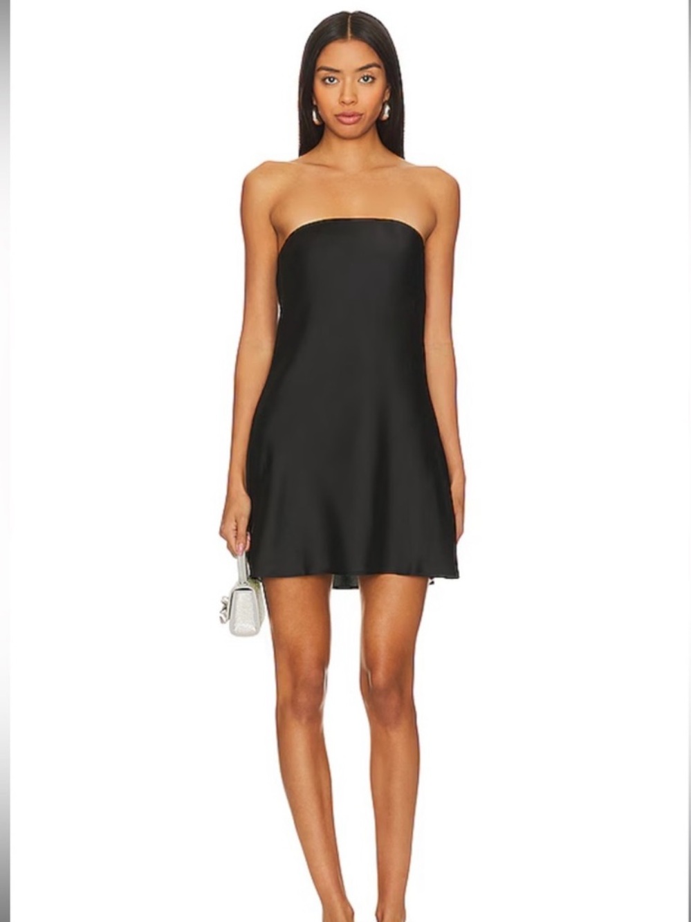 NWT Show me your mumu black strapless dress XXL